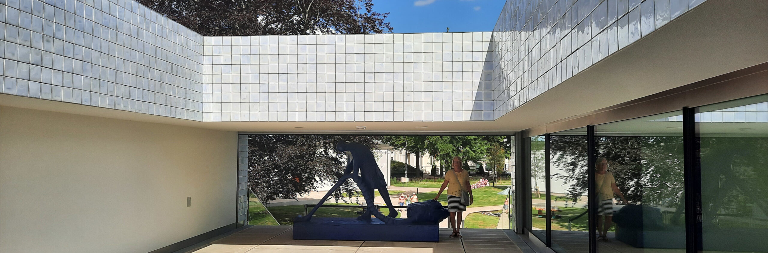 Het nieuwe Museum Arnhem, tijdens onze laatste afspraak in Arnhem