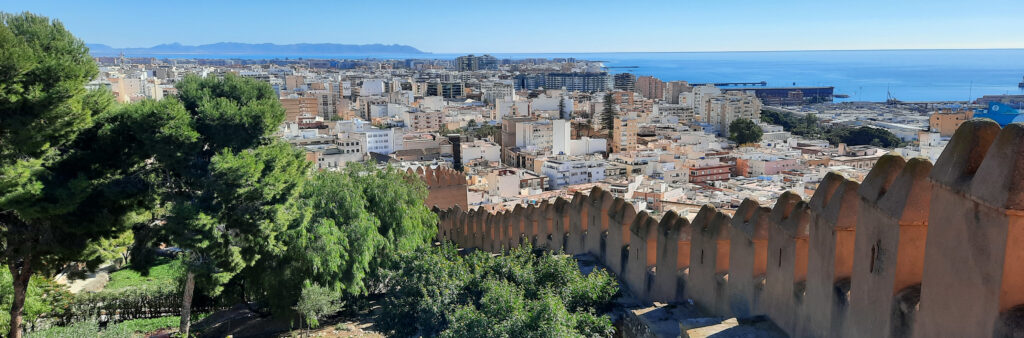Uitzicht vanaf Alcazaba